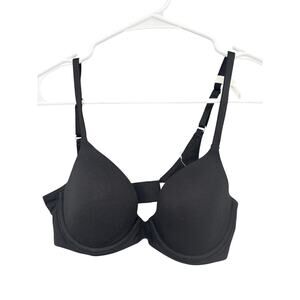 Aerie Sunnie Full Coverage Couverture Totale Strap Black Bra 32C NEW
